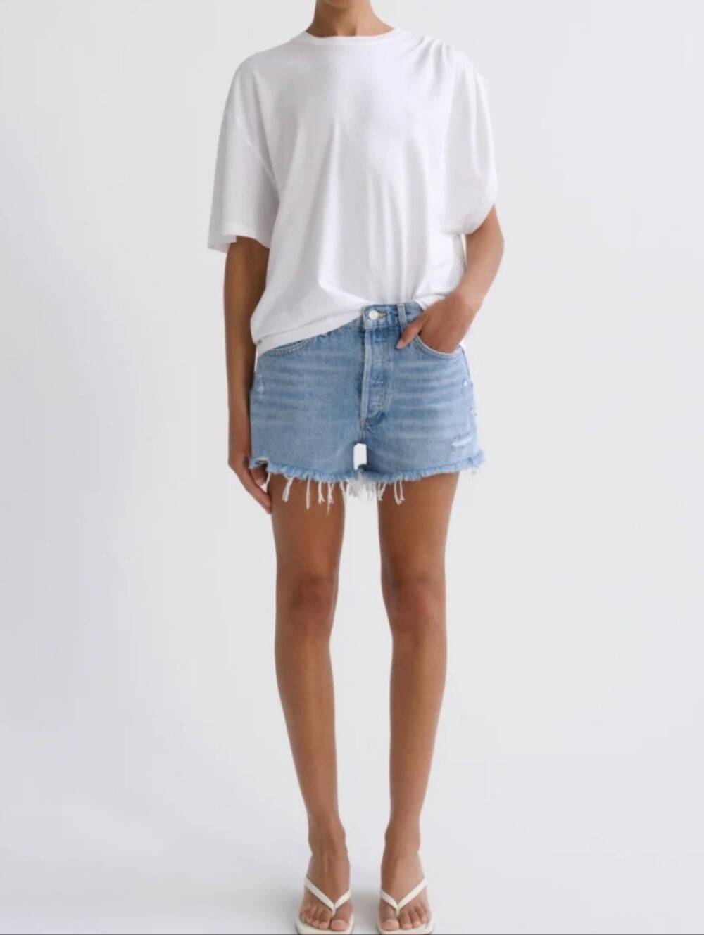 Agolde Parker Vintage Cut Off Short Women's Size 29